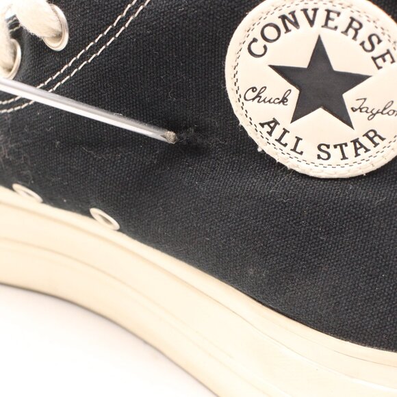 Converse CT All Star Hi Lift 3D Flowers Women's Size 11 Sneakers Black Canvas - Picture 11 of 11